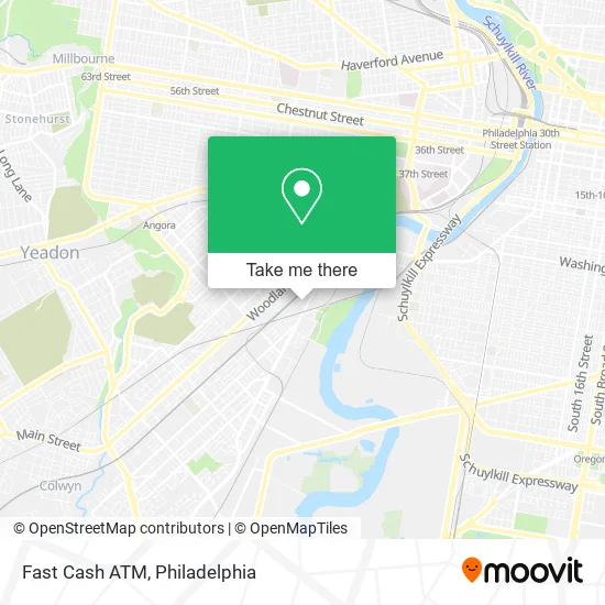 Mapa de Fast Cash ATM