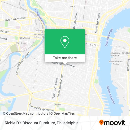 Mapa de Richie D's Discount Furniture