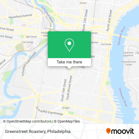 Mapa de Greenstreet Roastery