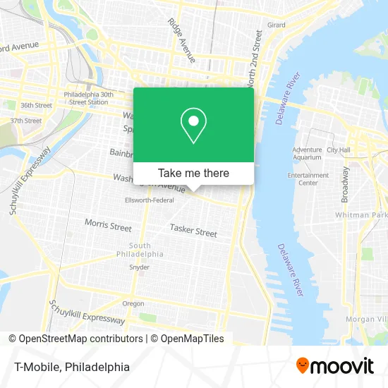 T-Mobile map