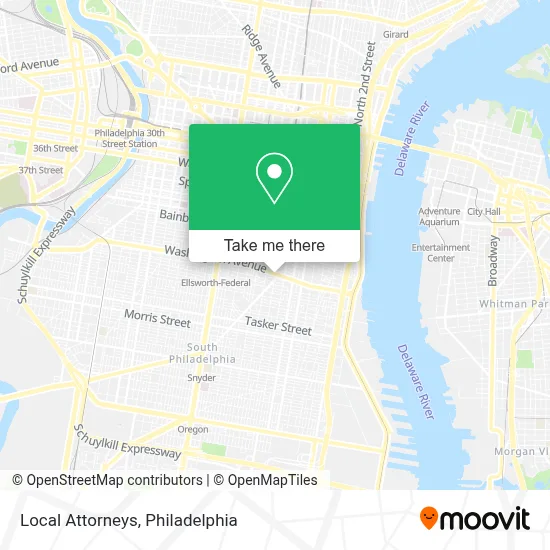 Local Attorneys map