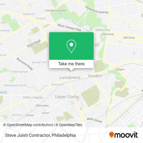 Steve Juisti Contractor map