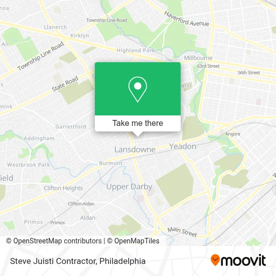Steve Juisti Contractor map