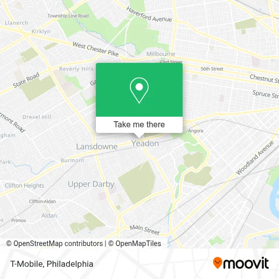 T-Mobile map