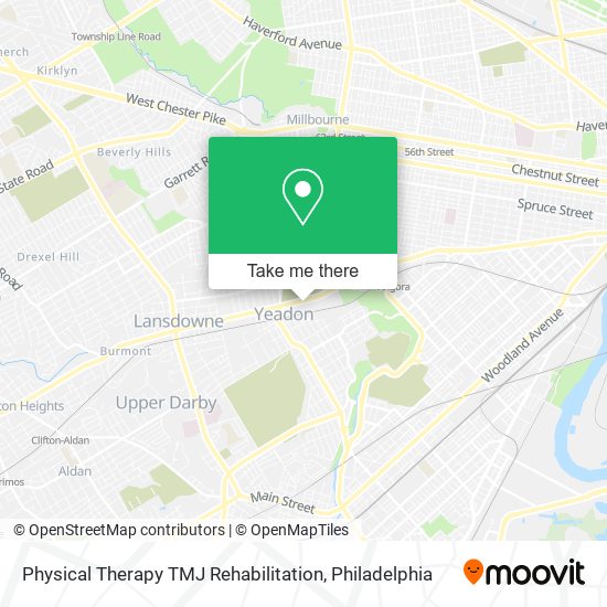 Mapa de Physical Therapy TMJ Rehabilitation