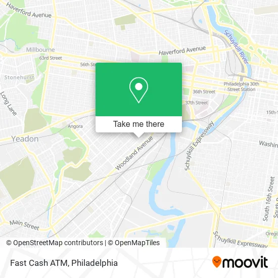 Fast Cash ATM map