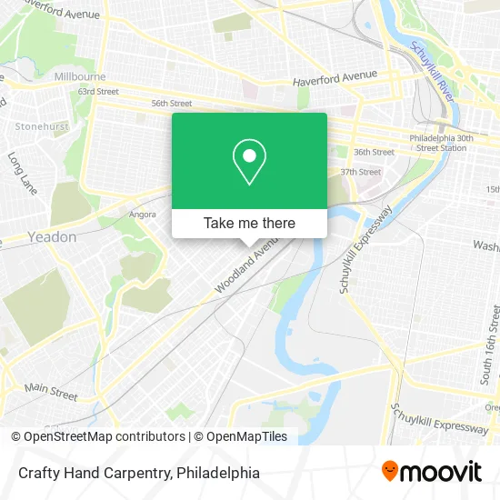 Crafty Hand Carpentry map