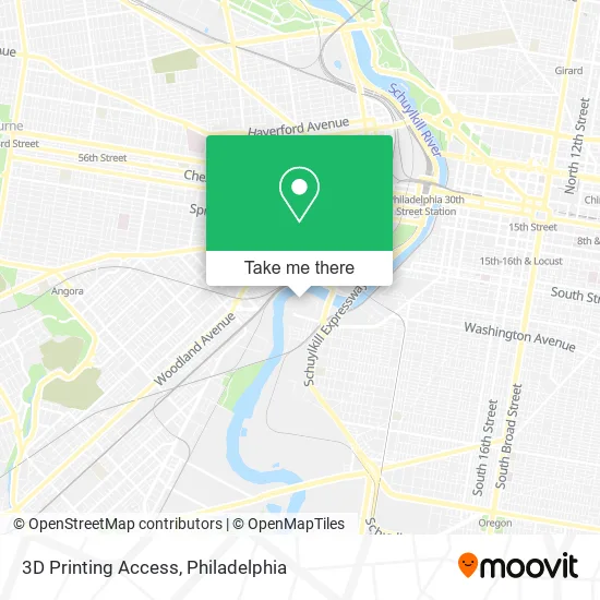 3D Printing Access map