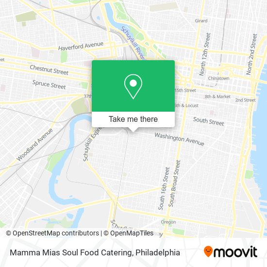 Mapa de Mamma Mias Soul Food Catering