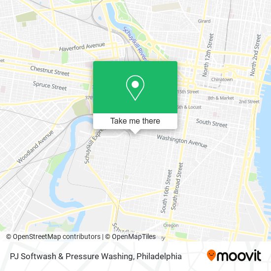 Mapa de PJ Softwash & Pressure Washing