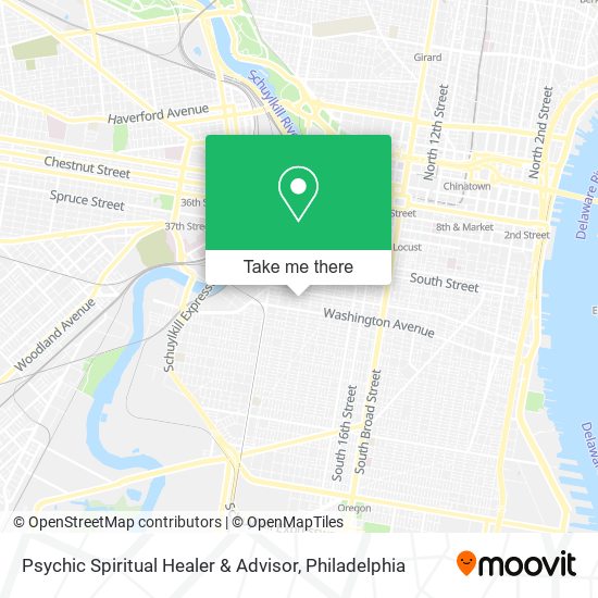 Psychic Spiritual Healer & Advisor map