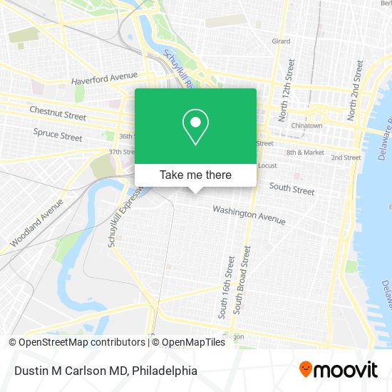 Mapa de Dustin M Carlson MD