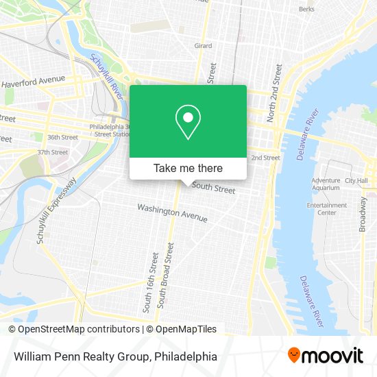 William Penn Realty Group map