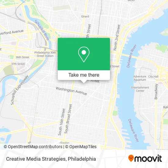 Creative Media Strategies map