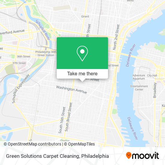 Green Solutions Carpet Cleaning map