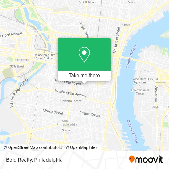 Bold Realty map