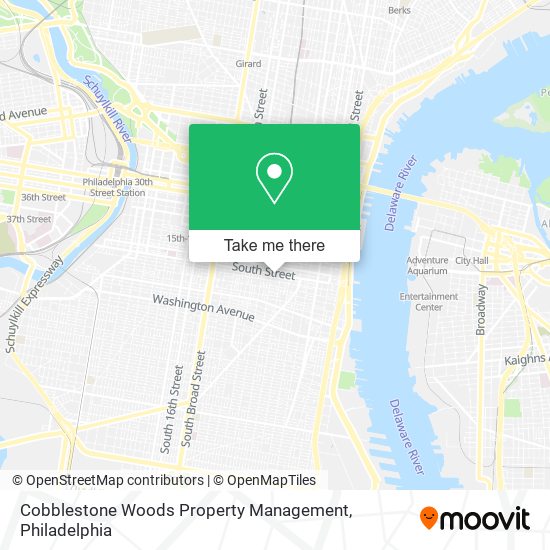 Mapa de Cobblestone Woods Property Management