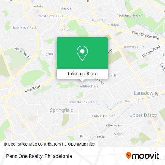 Mapa de Penn One Realty