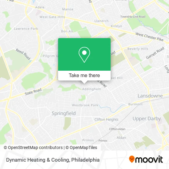Dynamic Heating & Cooling map