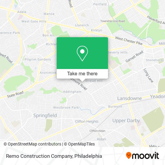 Mapa de Remo Construction Company