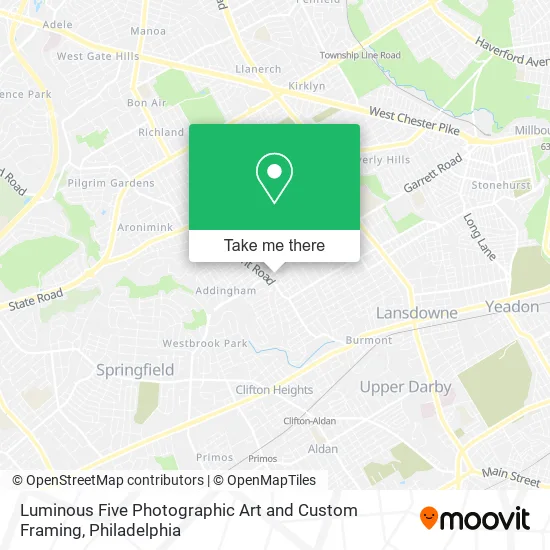 Luminous Five Photographic Art and Custom Framing map