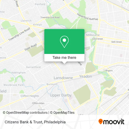 Citizens Bank & Trust map