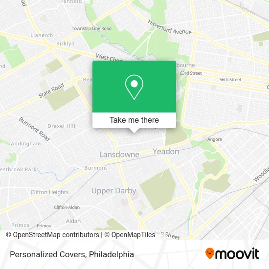 Personalized Covers map