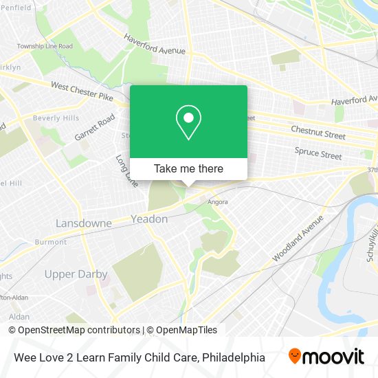 Mapa de Wee Love 2 Learn Family Child Care