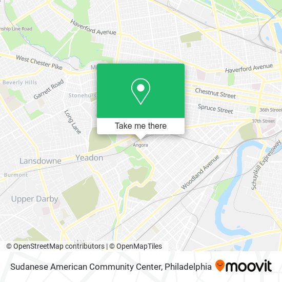 Mapa de Sudanese American Community Center