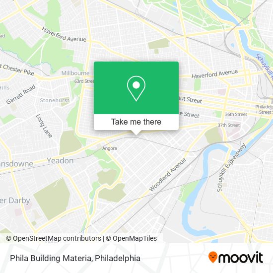 Phila Building Materia map