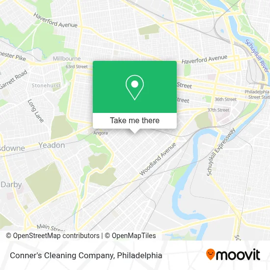 Conner's Cleaning Company map