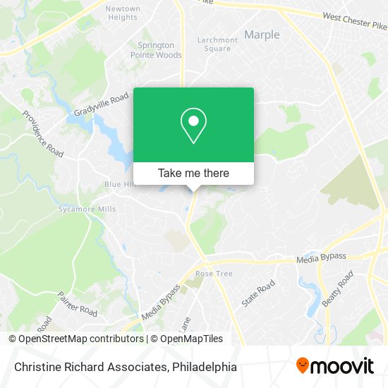 Christine Richard Associates map