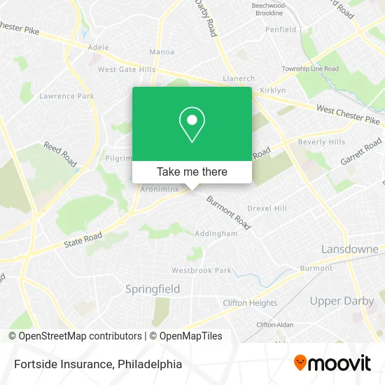 Fortside Insurance map