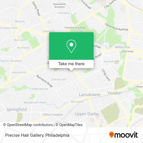 Precise Hair Gallery map