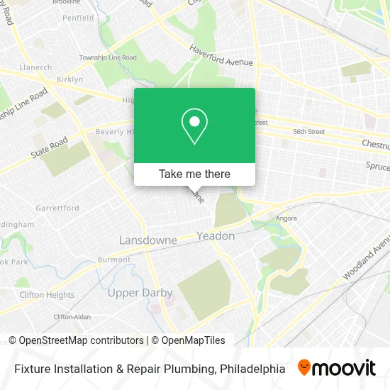 Fixture Installation & Repair Plumbing map