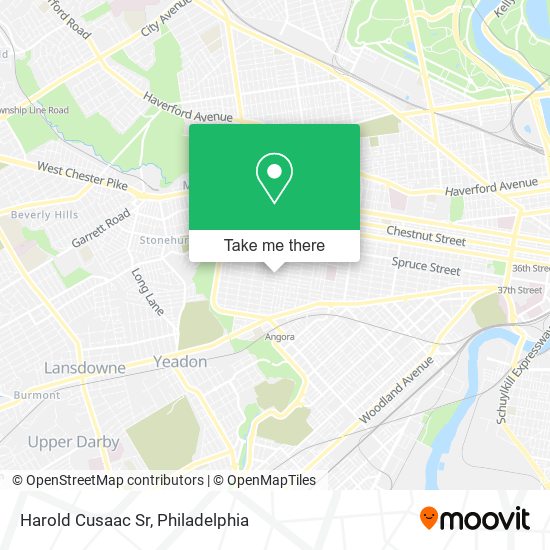 Harold Cusaac Sr map