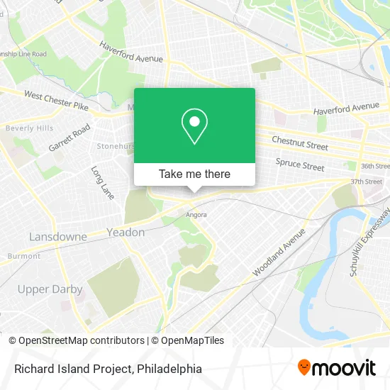 Richard Island Project map