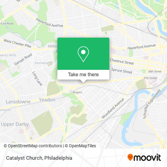 Catalyst Church map