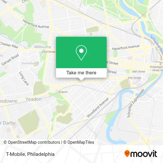 T-Mobile map