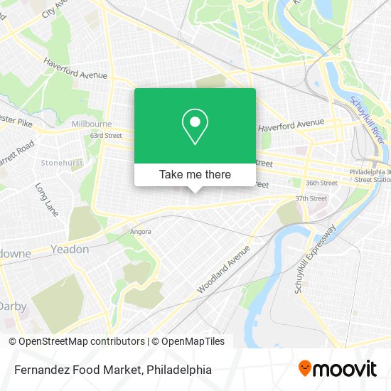Fernandez Food Market map