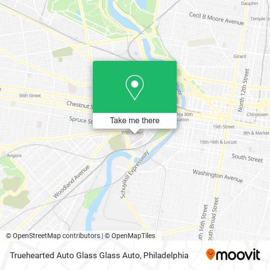 Truehearted Auto Glass Glass Auto map