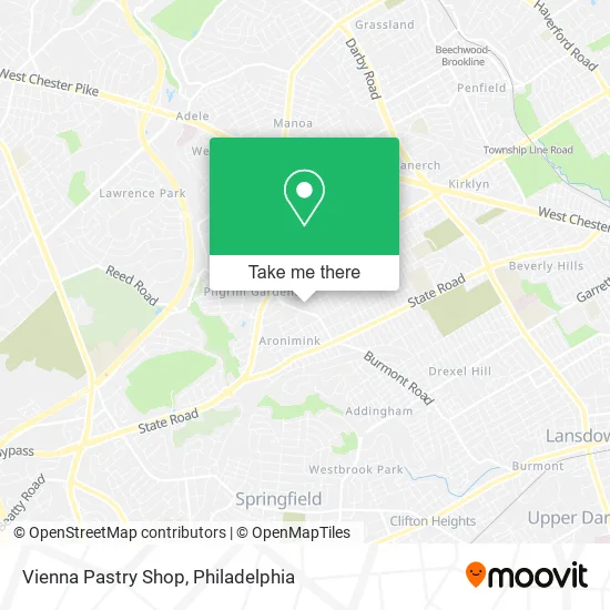 Vienna Pastry Shop map