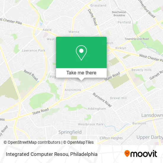 Integrated Computer Resou map