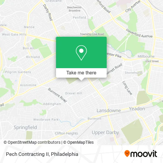 Pech Contracting II map