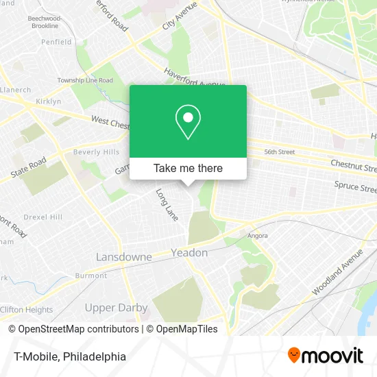 T-Mobile map