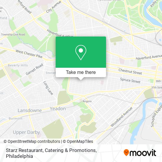 Mapa de Starz Restaurant, Catering & Promotions