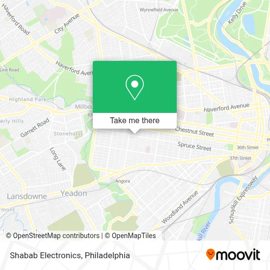 Shabab Electronics map