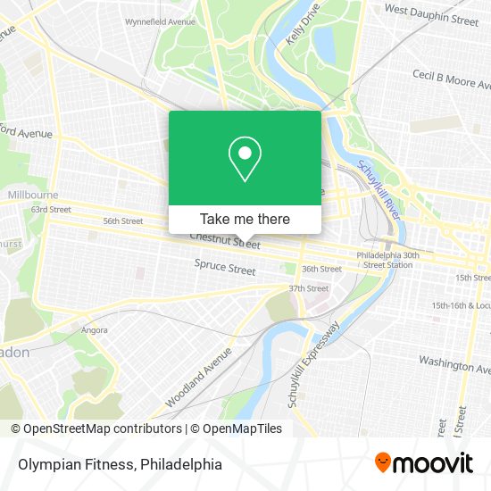 Mapa de Olympian Fitness