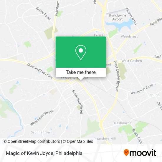 Magic of Kevin Joyce map