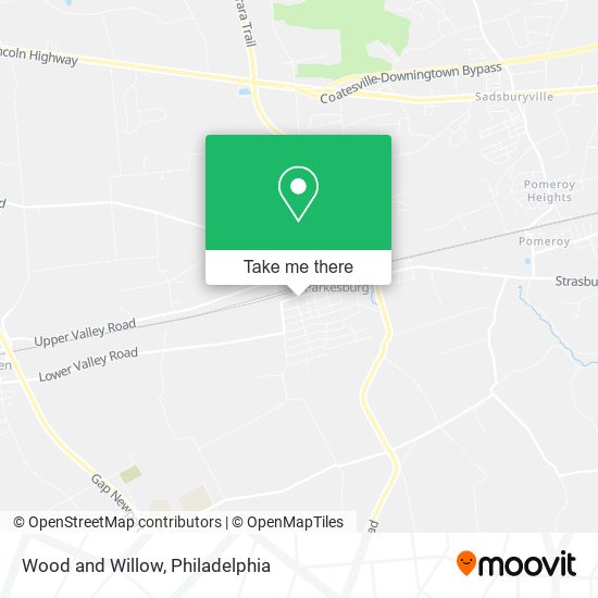 Mapa de Wood and Willow